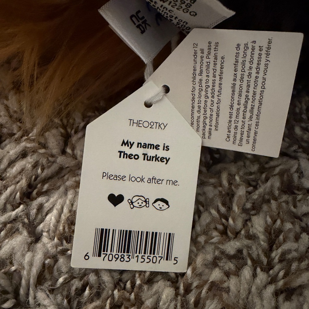 Brand New Jellycat Theo Turkey - Picture 4 of 5